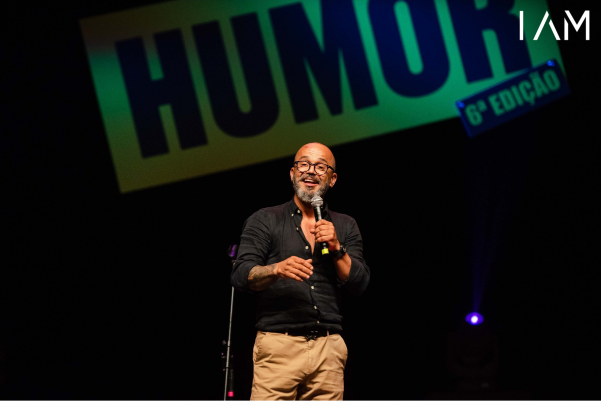 Fernando Rocha na 6ª Edição do Espetáculo I AM Humor no Coliseu Porto Ageas